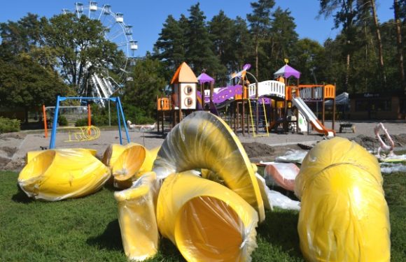 Місто отримає два нові дитячі ігрові комплекси від ПРАТ «Черкаське хімволокно»